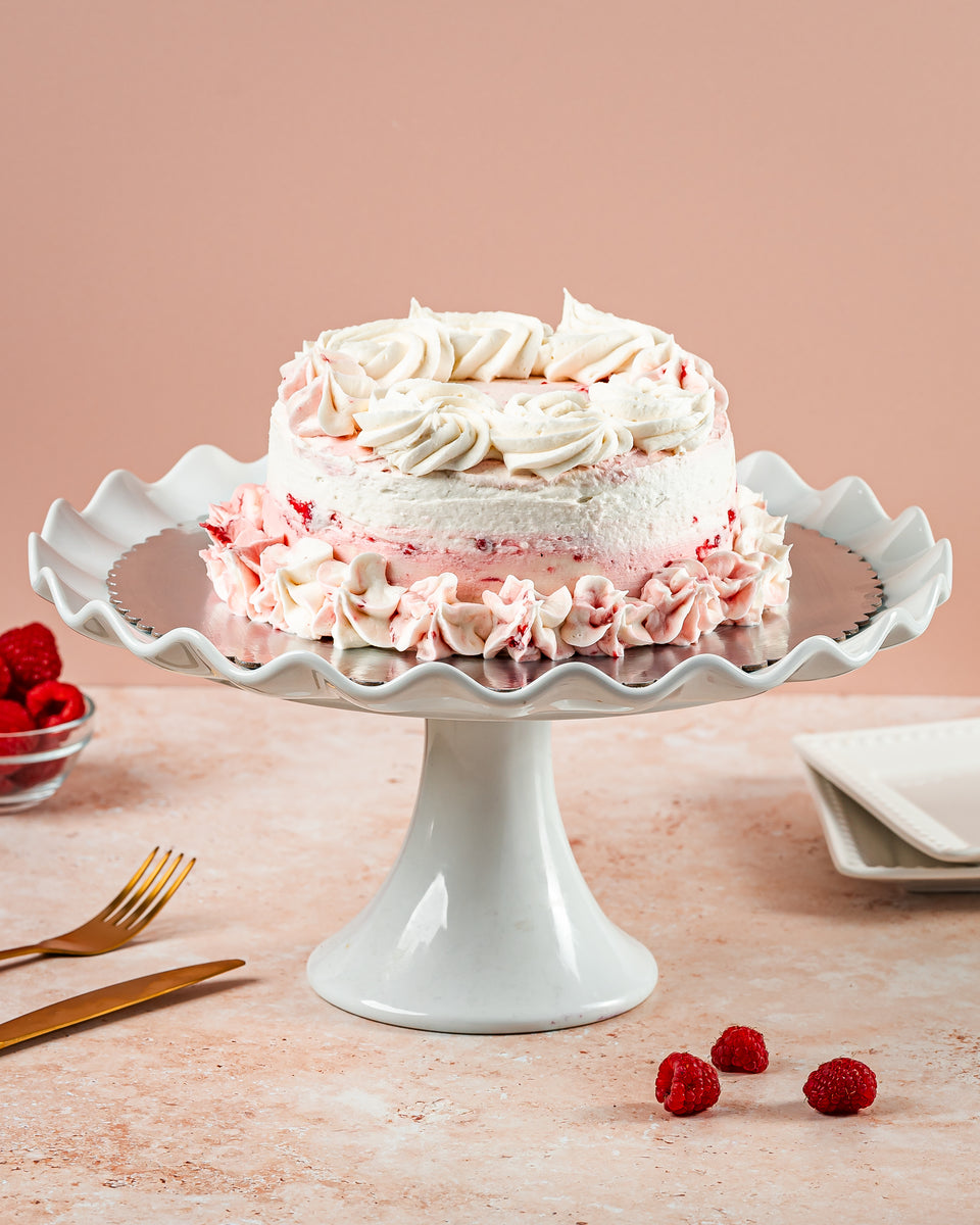 Keto Lemon Raspberry Cake Konscious Kitchen