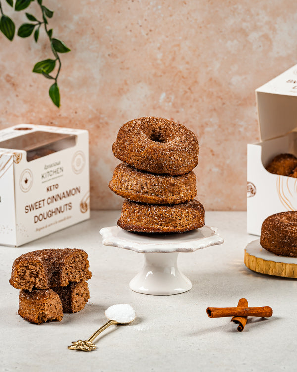 Keto Sweet Cinnamon Doughnuts